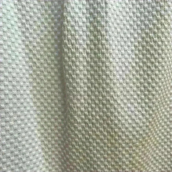 Cream Colored Blouse with Embroidered Pink Floral Design in Arms, Size XL - Picture 2 of 4